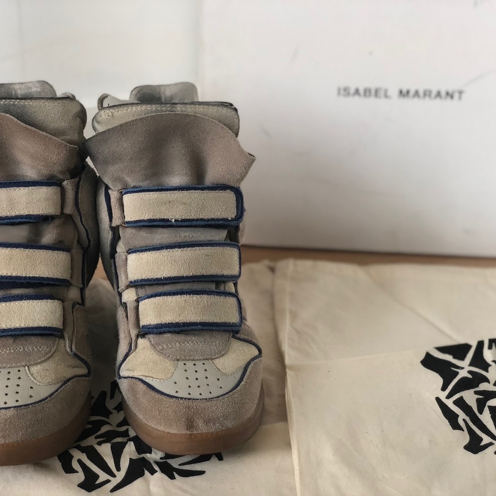 Isabel Marant Tony's Sneaker Marine Size 37 - Picture 3 of 8